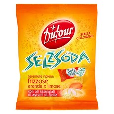 듀포 셀즈 소다 캔디 오렌지 + 레몬 맛, 1개, 150g