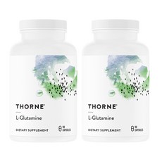 Thorne L-麩醯胺酸素食膠囊, 90顆, 2罐