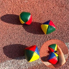 저글링공 공연용 세트 서커스 묘기 마술 응원 야광 연습 단체, 상세페이지 참조