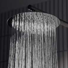 304 스테인리스 호텔식 해바라기 샤워기 헤드, 원형 샤워헤드, 1개