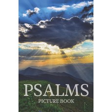 Psalms Picture Book: Bible Verse Picture Book with Soothing Scenery Photos Behind Big Text - Dementi... Paperback, Independently Published