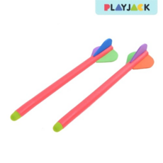 플레이잭 폼투창/자블린 낱개 유아체육 폼재질 던지기 놀이 어린이집 유치원, 레드 낱개1개, 1개