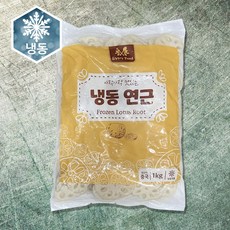 냉동 연근 슬라이스 1kg, 1개