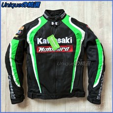 摩托車騎行服男賽車服全套防風透氣防摔機車夾克騎士黑綠色