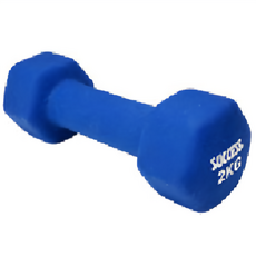 成功SUCCESS 防滑啞鈴 S5212 2KG 藍色 單入, 1個, S5212 2KG-藍