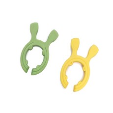 PNGO 국자 실리콘 받침대 조리도구거치대, 옐로우