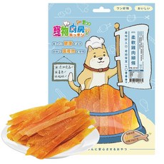 寵物廚房 柔嫩雞腿片, 1個, PK-014 柔軟雞肉細條 110g,缺貨自動換口味 勿接受勿下單