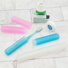 칫솔커버 칫솔모 커버 여행용 칫솔 케이스 휴대용, 반투명