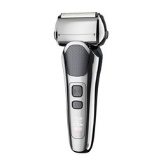 DTPV 跨境電動往複式剃須刀 充電式數顯電動鬍鬚刀 全身水洗便攜式刮鬍刀, 拼槍色+3套刀頭