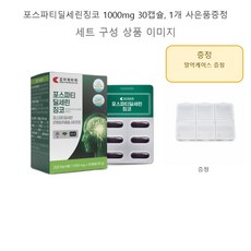 포스파티딜세린징코 1000mgx30캡슐 1개 사은품증정, 30정