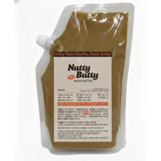 너티버티 아몬드 버터 스프레드 무첨가 100%, 1개, 1kg