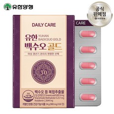 갱년기 여성을 위한 유한 백수오 골드 60정(1개월분), 1박스
