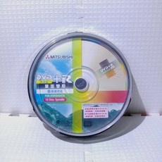 MITSUBISHI三菱8X DVD R 8.5GB單面雙層光碟片(10片桶裝), 1個