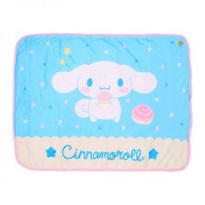 산리오 정품 시나모롤 미니 무릎담요 소형 블랭킷 베이비 속싸개 담요 극세사 플란넬 겨울 Sanrio-135261, 계피 롤