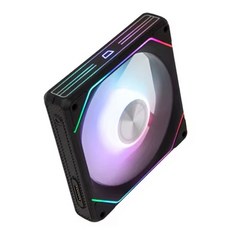 다크플래쉬 darkFlash Gauss G24 마그네틱 ARGB 시스템 케이스 쿨러 (블랙), 1개