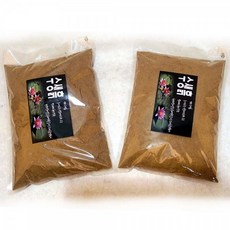 수생흙 (약 2L) 1+1 수생상토 수련 분갈이 연꽃 수경식물 연못 흙, 단품, 2개