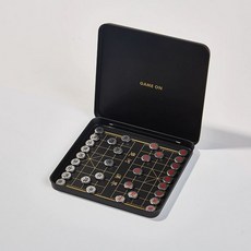 휴대용 자석식 미니 체스세트 장기 입문용 보드게임, 장기 132x126x10mm, 1개