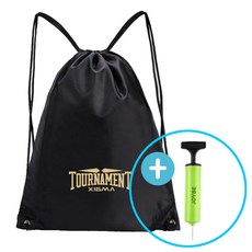 XIGMA 멀티가방 + 펌프 축구공가방, 블랙, 1세트