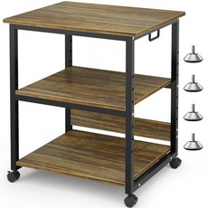 3단 높이조절 이동식 프린터 받침대 다용도 복합기 선반 공간활용 실용적 인기제품 선반 층간 높이 조절, MW8613