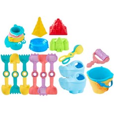 캐스비 네이처 바다친구 모래놀이 메가팩, 혼합 색상