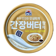 사조대림 간장버터참치, 100g, 2개