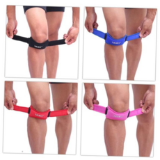 남녀 공용 무릎 압박 보호 벨트 지지대 보호대 GWM eco*58529vV, 블랙