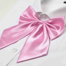 유니폼 리본 넥타이 핑크 아동넥타이