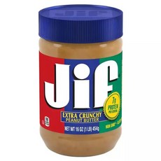 (1+3) Jif 크런치 땅콩버터 454g 4Set, 4세트