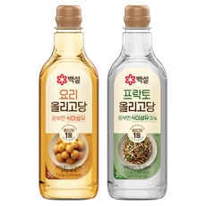 백설 프락토 올리고당 + 요리 올리고당, 1세트, 2.4kg