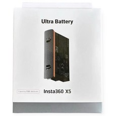 Insta360 X5 超能電池 原廠電池 長續航 強化版電池 2800mAh, 1個, X5原裝電池2400mah, X5原裝電池2400mah