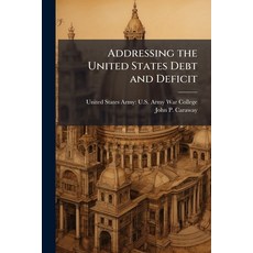 (영문도서)Addressing the United States Debt and Deficit Paperback, Hutson Street Press, English, 9781025156118