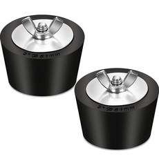 4.6~5.1cm(1.6~2인치) 수영장 플러그 PVC/스틸 파이프 윈터라이징 고무 홀 스토퍼 수영 실내 리턴 스키머 겨울 확장용 Ss 나사 포함 스테인리스 스틸 볼트 튼