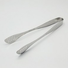타공 샐러드 집게 20cm 주방 면 고기 바베큐 캠핑 서빙, 1개, 상세페이지 참조