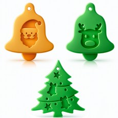 (선택)크리스마스몰드-타블렛몰드(산타 루돌프 트리)