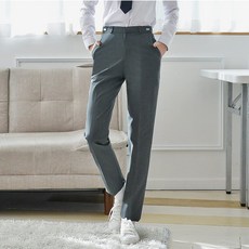 아트박스/교복몰 교복몰 (빅사이즈)(허리조절) 그레이 교복 바지(여자