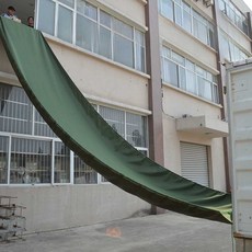 캔버스 슬라이드 슬리퍼 베이지 에크루 시어링 하프 1.5x6m