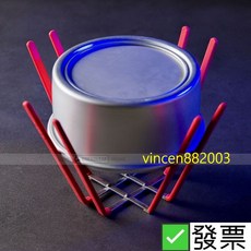 【巔品】戚風蛋糕倒扣架 八爪魚倒扣架 6吋/8吋蛋糕冷卻架 置涼架, 1個, 倒扣架, 紅色