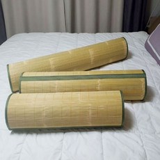 베이직스토어 죽부인 고급 중형 대나무 국산 쿨 여름 대자리 시원한 바디필로우 냉감 90cm
