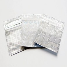친친샾 홀로그램 지퍼백 9x12cm 포장지퍼백, 별