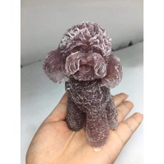 애완돌 반려돌 푸들 펫돌 반려석 애완석 돌멩이 키우기, 스트로우베리 쿼츠, 1개