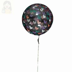 SolSun 캐릭터 헬륨 풍선 헬륨풍선, 01투명풍선-고래