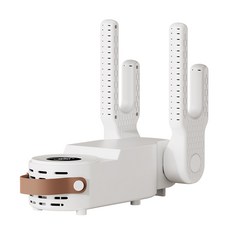 PZAA 4구 빠른신발건조기 스마트 항온탈취 휴대용 가정용 무소음, 흰색, Pz-10