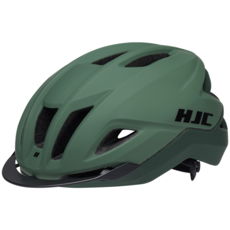 홍진 HJC 크로저 유광 화이트 로드 사이클 에어로 MTB 미니벨로 자전거 인라인 바이저 헬멧, 카키그린, 1개