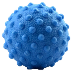 筋膜球按摩球刺蝟球：凸點穴位按摩，肩頸足底肌肉放鬆瑜珈必備【YD0064】, 藍色