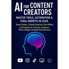 (英文圖書)AI for Content Creators: Master Tools Automation & Viral Growth in 2026: Grow F... 平裝版, Independently Published, 英文