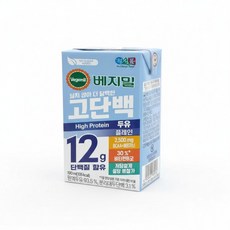 정식품 베지밀 고단백 두유 플레인 190ml 36개
