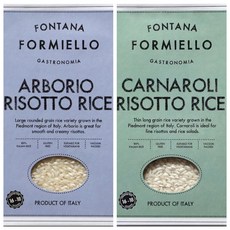 FONTANA FORMIELLO 芙米樂 義大利白米 阿伯瑞歐米 卡納羅利米 1kg, 1個, 卡納羅利米 (綠色盒裝)
