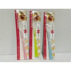 日本製攪拌器 抹刀 刮刀 料理刮刀 抹醬刀 奶油刮刀 一入, 粉紅色, 1個