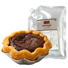 [굿브랜드] 에그타르트만들기 페스츄리 우아한 플라워 쉘 생지 30g x 13개 + 초코크림 500ml