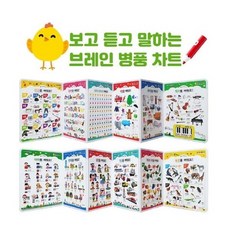 보고 듣고 말하는 브레인 병풍 차트 10종 세트, 상품명